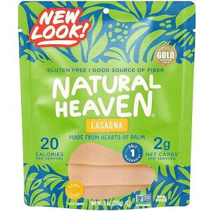 Natural Heaven Lasagna Noodles, Hearts of Palm ? Naturally Rich in Potassium, Low-Calorie Veggie Pasta, Keto & Gluten-Free Food, Vegan, 9 Oz Ea: ??? ?? ??? ??, ??? ?? ? ?? ??, ???? ??
