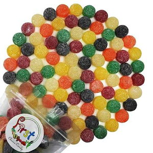 FirstChoiceCandy Giant Gumdrops �V���K�[�T���h�K���h���b�v�l�ߍ��킹 (2 �|���h (1 �p�b�N)) FirstChoiceCandy Giant Gumdrops Assorted Sugar Sanded Gum Drops (2 Pound (Pack of 1))