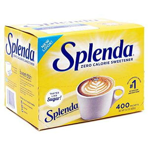 SPLENDA �m���J�����[�Ö����A1�񕪃p�P�b�g�A400�� SPLENDA No Calorie Sweetener, Single-Serve Packets, 400 Count