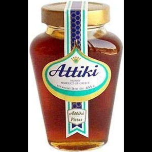 AeBL - MVYIA455gr Pittas Attiki - Greek Honey, 455g JAR