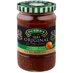 Duerr's R[XJbg 1881 ZrA IW }[}[h 16 IX Duerr's Coarse Cut 1881 Seville Orange Marmalade 16oz