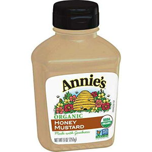 Aj[Y I[KjbN nj[ }X^[h 9 IX {g Annie's Organic Honey Mustard 9 oz Bottle