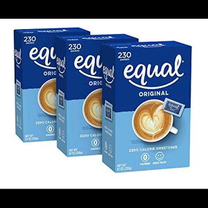 EQUAL 0J[ÖA֕iA[J[֊ÖpPbgA֕iA230A3pbN EQUAL 0 Calorie Sweetener, Sugar Substitute, Zero Calorie Sugar Alternative Sweetener Packets, Sugar Alternative