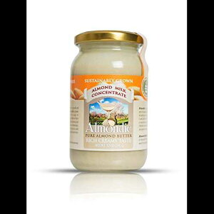 アーモンディ アーモンドバター / 濃縮アーモンドミルク ? 添加物、砂糖、塩を一切含まず、皮をむいた純粋な生のアーモンドを 100% 使用して作られています。 Field of Nuts Inc. Almondie Almond Butter