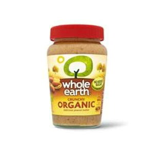 Whole Earth I[KjbN N`s[ibco^[ Y (340g) Whole Earth Organic Crunchy Peanut Butter No Added Sugar (340g)