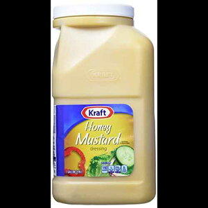 NtghbVOAnj[}X^[hA4 JEgA1 K Kraft Dressing, Honey Mustard, 4 Count, 1 Gallon
