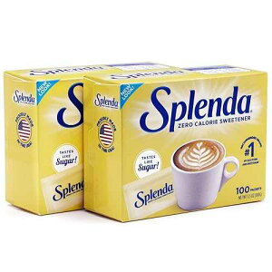 Splenda ÖpPbgA100 JEg pbP[W (2 pbN) Splenda Sweetener Packets, 100-count Packages (Pack of 2)