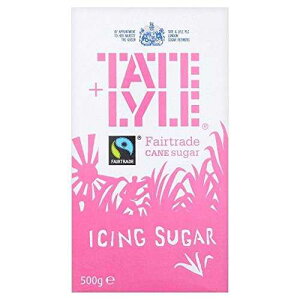 eCgC tFAg[h ACVO VK[ (500g) - 2 pbN Tate & Lyle Fairtrade Icing Sugar (500g) - Pack of 2