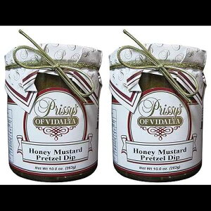 nj[}X^[hvbcFfBbvA10IXi2pbNjᎉb Prissy's of Vidalia Honey Mustard Pretzel Dip, 10 Oz (Pack of 2) LOW FAT