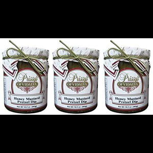 nj[}X^[hvbcFfBbvA10IXi3pbNjᎉb Prissy's of Vidalia Honey Mustard Pretzel Dip, 10 Oz (Pack of 3) LOW FAT