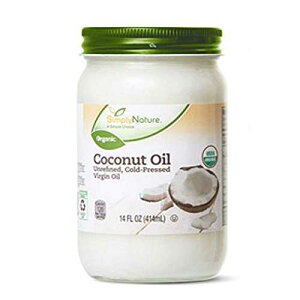 Simply Nature RRibcIC AR[hvX o[W IC 3 pbN (e 14 tʃIX) Nature Land Candles Coconut Oil Unrefined, Cold-Pressed Virgin Oil by Simply Nature 3-Pack (14 fl oz/each)