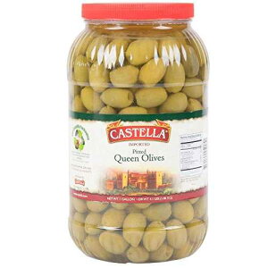 JXe 1 K ȂNC[ I[u Castella 1 Gallon Pitted Queen Olives