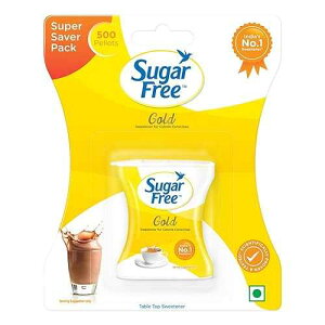 500  VK[t[ S[h̓[J[Ö J[̍֕i 500 ybg (2 pbN) FOXCUP 500 Tablets Sugar Free Gold is Equal to Zero Calories Sweetener Low Calorie Sugar Substitute 500 Pellets (Pa