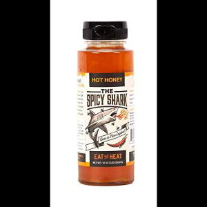 XpCV[V[Nzbgnj[ 12IX{g 100ȃXpCV[zbgnj[AčAOet[pI - Hot OnesŏЉꂽuh The Spicy Shark Hot Honey 12 oz Bottle 100% pure Sp