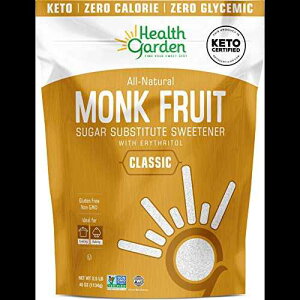 Health Garden Nt[cÖANVbN zCg - `qg݊ - Oet[ - 1:1 ֕i - Pgth[ - ̂悤Ȗ (2.5 |h) Health Garden Monk Fruit Sweetener, Clas