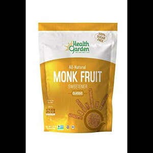 Health Garden Nt[cÖANVbN - `qg݊ - Oet[ - ֕i - R[V - Pgth[ (4.75 |h) Health Garden Monk Fruit Sweetener, Classic - Non GMO - Gluten Fr