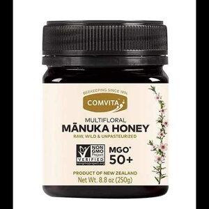 Comvita MGO 50+ }`t[ }kJnj[ I j[W[h No.1 }kJ uh I Ki ̃EFlX̂߂̔`qg݊X[p[t[h I 8.8 IX Comvita MGO 50+ Raw Multiflo