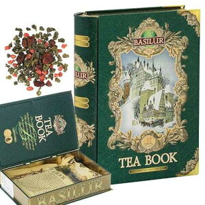 �o�V���[�� �M�t�g�e�B�[�Z�b�g�u�e�B�[�u�b�N#3�v/�׃��^��100 Basilur Gift Tea Set "Tea Book # 3" /Thin metal 100