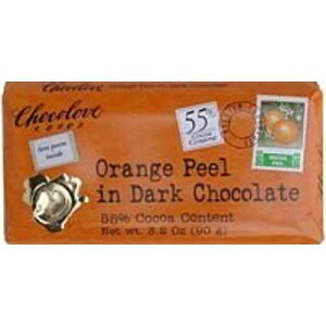 Chocolove Choc Bar Drk Orange Peel