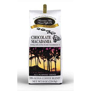 Value Pack - Hawaiian Isles Kona Chocolate Macadamia ground (4) 8 oz. HAWAIIAN ISLES COFFEE ROASTERS CO. Value Pack - Hawaiian Isles Kona Chocolate Macadamia ground (4) 8 oz.