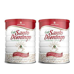 Tgh~SR[q[A10IXʁA҂R[q[ - h~jJaYc (2) Cafe Santo Domingo INDUBAN Santo Domingo Coffee, 10 oz Can, Ground Coffee - Product from the Dominican Republic (2)