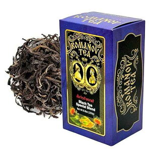 ROMANOV ARISTOCRAT 100% Pure Ceylon black tea blended with safflower, marigold, and blue cornflower (1 pack)