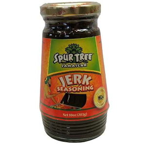 Spur Tree �W���}�C�J�� �W���[�N �V�[�Y�j���O (HOT) (2 �p�b�N�A10 �I���X) Spur Tree Jamaican Jerk Seasoning (HOT) (2 pk, 10 oz)