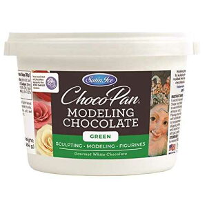 TeACX`RpO[fO`R[gA1|h Satin Ice ChocoPan Green Modeling Chocolate, 1 Pound