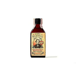 King Floyd's, Artisanal Grapefruit & Rosemary Bitters, Hand Crafted, Floral and Citrus Notes, Unique Bitters for a Unique Cocktail, 100ml, Bar Provisions, Bitters for Cocktails