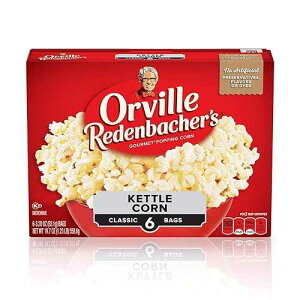 Orville Redenbacher�fs Kettle Corn Popcorn, Microwave Popcorn, 3.3 oz., 6-Count Orville Redenbacher's Orville Redenbacher s Kettle Corn Popcorn, Microwave Popcorn, 3.3 oz., 6-Count