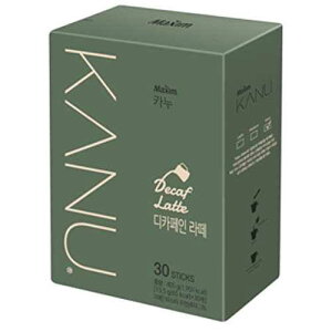 �}�L�V�� KANU �J�t�F�C�����X ���e 30 �X�e�B�b�N Maxim KANU Decaffeinated Latte 30 Sticks