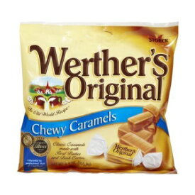 Werther's Original、噛み応えのあるキャラメル - 5.5 オンス (2 パック) Werther's Original, Chewy Caramels - 5.5 oz (2 Pack)