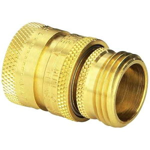 Dramm Hose Quick Disconnect Set Heavy Duty Brass Professional Quality, Eliminates Hassle with Hose Accessories, Brass Dramm Hose Quick Disconnect Set Heavy Duty Brass Professional Quality, Eliminates Hassle with Hose Acces