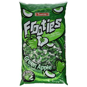�g�b�c�B�[ ���[���Y �t���[�e�B�[�Y �O���[�� �A�b�v�� �L�����f�B (360 ��) Tootsie Rolls Frooties Green Apple Candy (360 count)