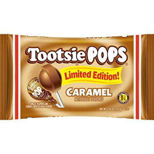 ?? ?? ??? ?? ?? ?? ? ?? ?? ?? ?? ? ??, ???, 12.6?? Tootsie Pops Limited Edition Individually Wrapped Single Flavor Lollipops with Tootsie Roll Center, Caramel, 12.6 Ounce