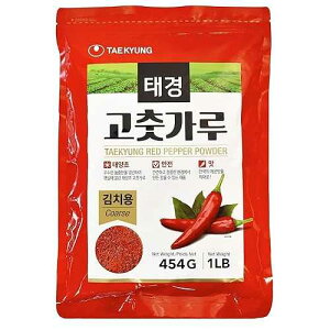 NONGSHIM TAEKYUNG Korean Chili Powder, Gochugaru Chili Flakes. Kimchi Powder (Flake, 1lb) - 100% Red Pepper Flakes for Korean & Asian Food. MSG Free. NONGSHIM TAEKYUNG Korean Chili Powder, Gochugaru Chili Flakes. Kim