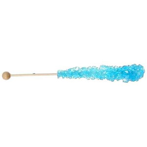 ���b�N �L�����f�B �N���X�^�� �X�e�B�b�N �u���[ ���Y�x���[ 12 �J���b�g Dryden & Palmer Rock Candy Crystal Sticks Blue Raspberry 12 ct.