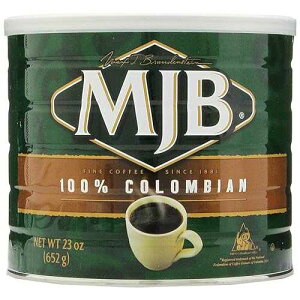 MJB Coffee, Colombian Ground Coffee, Medium Roast, 23 Ounce MJB Coffee, Colombian Ground Coffee, Medium Roast, 23 Ounce