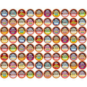 Java Factory ?? ?? K Cup ???? ??, 2.0 ??, ?? ????? ?, 80? Java Factory Coffee Pods Compatible with K Cup Brewers Including 2.0, Assorted Variety Pack, 80 Count