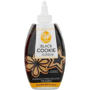 Wilton Cookie Icing, Fast-Drying Squeeze Bottle Icing for Decorating Sugar Cookies & Gingerbread, 7.5 oz., Black, Pack May Vary Wilton Cookie Icing, Fast-Drying Squeeze Bottle Icing for Decorating Sugar Cookies & Ging