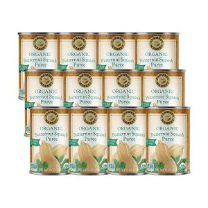 ??? ?? ??? ??? ??? ??, 425.24g (12?) Farmer's Market Organic Butternut Squash Puree, 15 Ounce (Pack of 12)