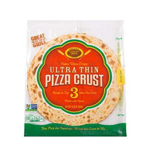 Golden Home Bakery Products Ultra Thin Pizza Crust, 12 (3 Pack)