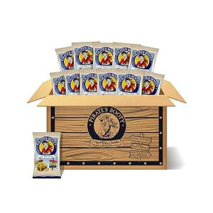 Pirate's Booty Aged White Cheddar Cheese Puffs, Gluten-Free, Kids Snacks, 1oz (12ct)