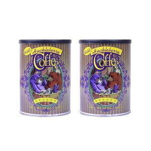 Taste The Wilderness ���C���h�n�b�N���x���[�R�[�q�[�A12�I���X (2�p�b�N) Taste The Wilderness Wild Huckleberry Coffee, 12Oz (Pack of 2)