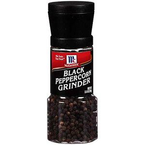 �}�R�[�~�b�N �u���b�N�y�b�p�[�R�[���O���C���_�[�A2.5�I���X McCormick Black Peppercorn Grinder, 2.5 oz