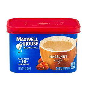 Maxwell House International Hazelnut Caf -Style Instant Coffee Beverage Mix (4 ct Pack, 9 oz Canisters)