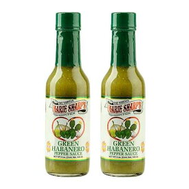 Marie Sharp's Green Habanero Hot Pepper Sauce, 5 oz (Pack of 2) Marie Sharp's Green Habanero Hot Pepper Sauce, 5 oz (Pack of 2)