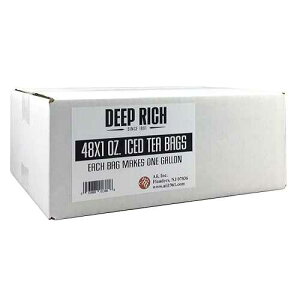 �f�B�[�v ���b�` 1 �I���X �u���b�N �A�C�X �e�B�[ �t�B���^�[ �o�b�O 48 �� Cappuccino Supreme Deep Rich 48 x 1 oz Black Iced Tea Filter Bags