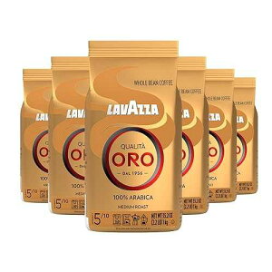 ??? ??? ?? ? ?? ?? ???, ??? ???, 2.2-??? ? (6? ?) Lavazza Qualita Oro Whole Bean Coffee Blend, Medium Roast, 2.2-Pound Bag (Pack of 6)