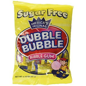 Dubble Bubble �V���K�[�t���[�K�� - 3.25 �I���X Dubble Bubble Sugar Free Gum - 3.25 oz